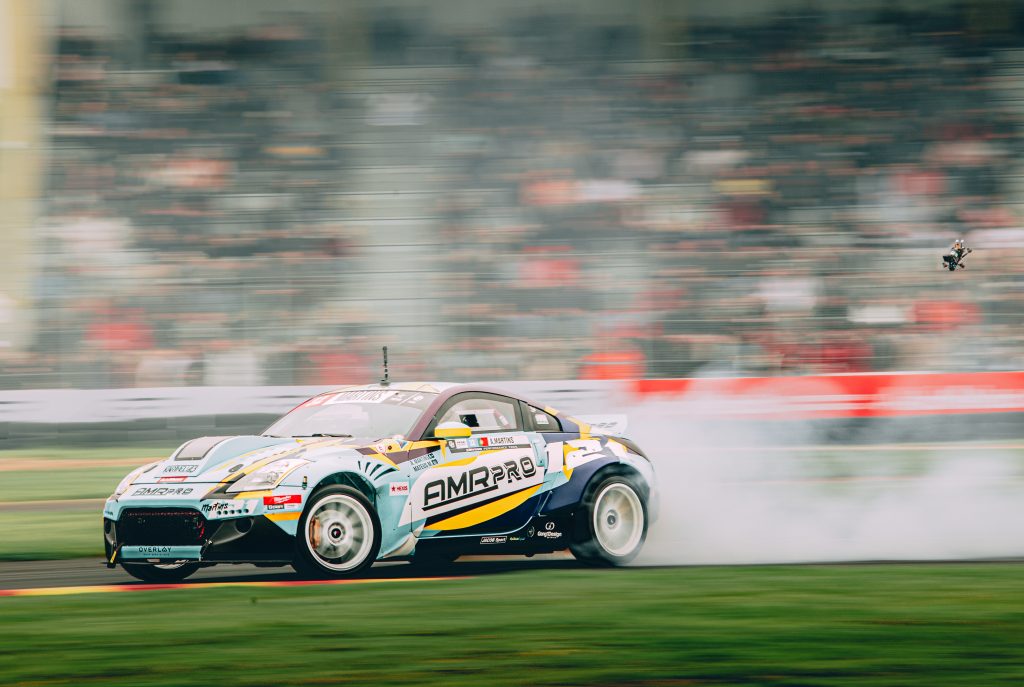 Voiture de drift aux Championnats de France